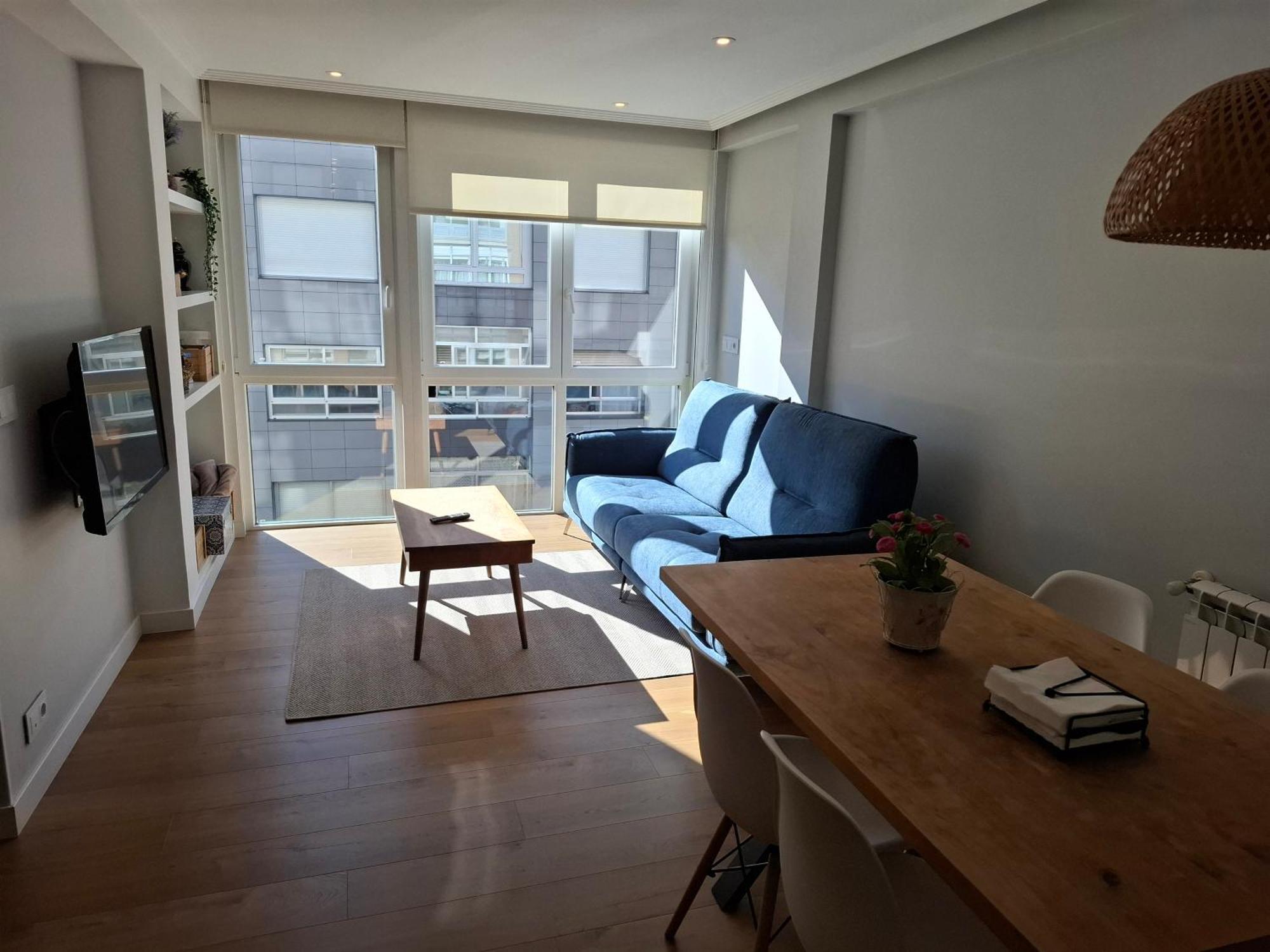 Apt Moderno Centrico Y Soleado Понтеведра Экстерьер фото