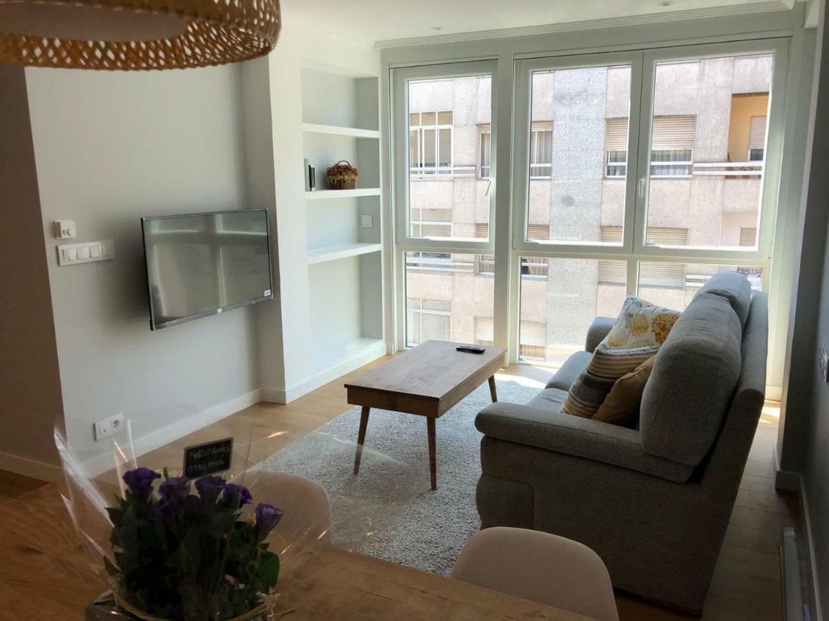 Apt Moderno Centrico Y Soleado Понтеведра Экстерьер фото