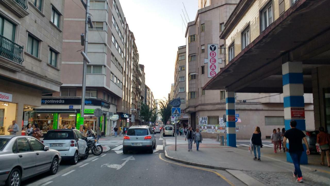 Apt Moderno Centrico Y Soleado Понтеведра Экстерьер фото